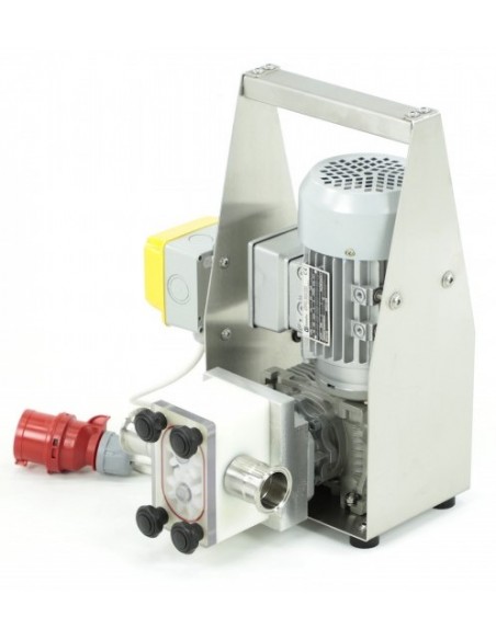 URZĄDZENIE SSĄCO-TŁOCZĄCE DO PRZEPOMPOWANIA I KREMOWANIA MIODU - 0,55KW, 400V - WERSJA KOMPAKTOWA