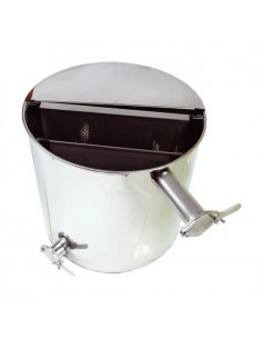 ODSTOJNIK NIERDZEWNY Z SITEM - ZAWÓR NIERDZEWNY 6/4" - 50L