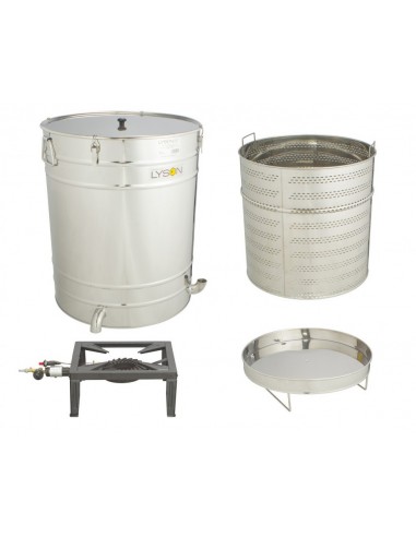 TOPIARKA DO WOSKU Z ODSTOJNIKA 100L + PALNIK...