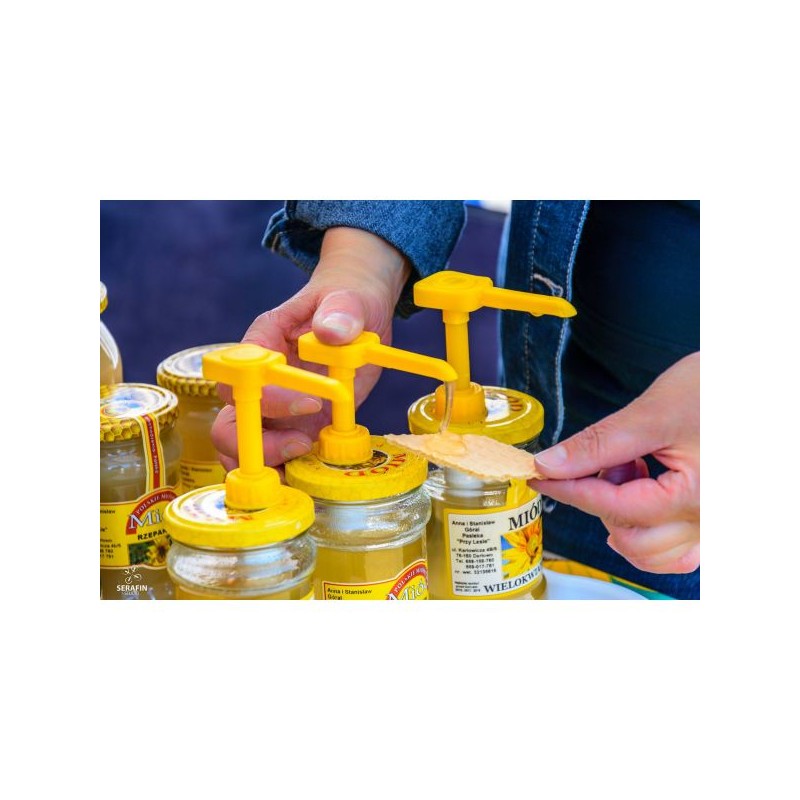 DOZOWNIK DO MIODU Z NAKRĘTKAMI